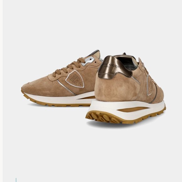 NWT Philippe Model Tropez Haute Low Daim Beige - Size 40 - Picture 5 of 17